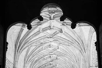 mosteiro dos jerónimos, Jeronimos klášter, Lisabon, Portugalsko, belem, budova, lisboa, kostel, koridor, klášter, víra