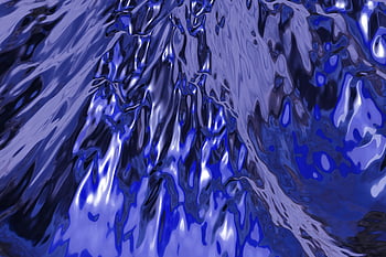 abstract painting, vibrant blue, liquid textures, reflective quality, dynamic artwork, close-up photo, abstract artwork, blue abstract, liquid-like textures, reflective painting, abstract textures