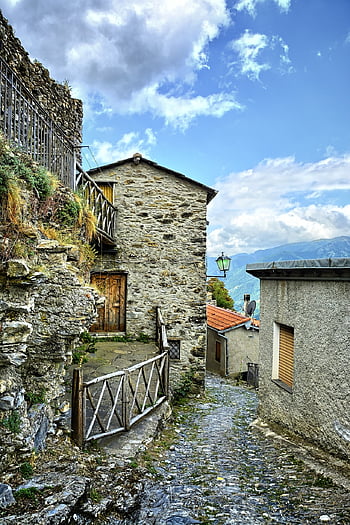 town, village, historical, home, shelter