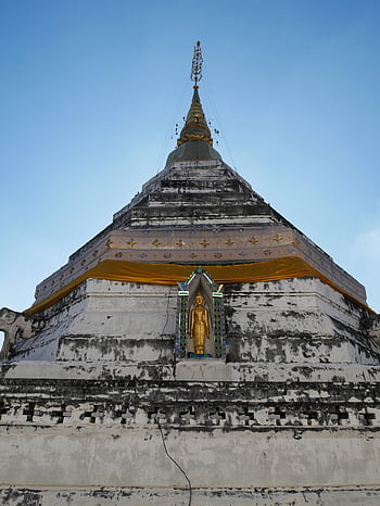 chrám, pagoda, buddhistický chrám, Asie, rozjímání, Buddha, Thajsko, Myanmar