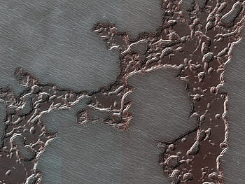 Mars, Jižní pól, ledová čepice, Suchý led, oxid uhličitý, pára, jámy, vodní led, geologie, Věda, astronomie