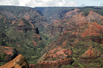 kaňon, waimea kaňon, kauai, Příroda, hawaii, hory, geologie, usa, eroze, útes