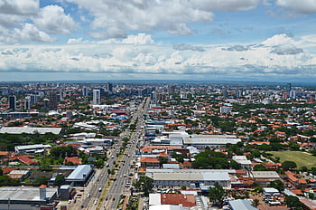 santa Cruz De La Sierra, bolivia, horizon, panorama, city, latin America, buildings, growth, globalization, clouds