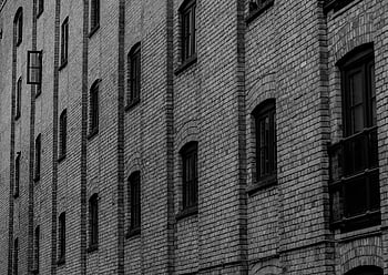 wall, windows, old Building, design, architecture, conversion, open Window