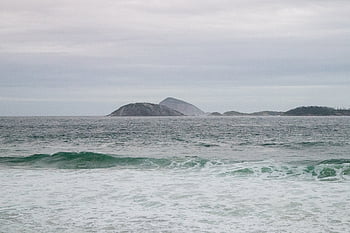 beach, sea, rio De Janeiro, brazil, copacabana, travel, holiday, nature, landscape, wave