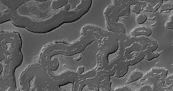 Mars, Polární oblasti, Polární zbytkový čepice, Fantastické formace, nasa, MRO, výšce, krajina, geologie, univerzitě v arizoně, Věda