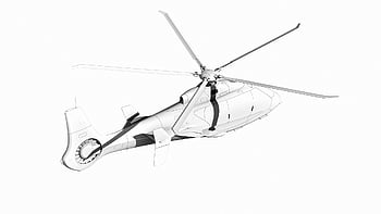 helikopter, luftfartøy, militær, flygning, flying, 3d gjengitt, 3d rendering, Futuristisk fly, luftfart, innovasjon, Integrated Defense