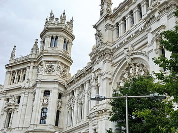 architecture, monument, madrid, building, city, spain, travel, facade, construcc, monumento, edificio