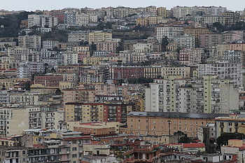 naples, buildings, city, architecture, crowded, gray Crowd