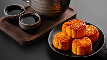 mooncake, tea, chinese Food, mid-autumn Festival, teacups, food, sweet, cake, traditional, dish, chinese