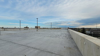 střešní, budova, město, kenosha, městský, venku, wisconsin, usa, nebe, mraky, Kenosha Wisconson
