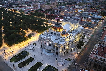 Palast, Bildende Kunst, die Architektur, Mexiko, cdmx, Stadt, Museum, Kultur, uralt, Struktur, historisch