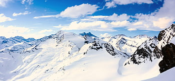 zasněžené hory, rakouské Alpy, zimní krajina, panoramatický výhled, horské vrcholy, alpské scenérie, zimní říše divů, Snow-pokryté vrcholy, alpský sníh, horské panorama