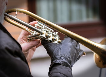 trumpeter, trumpet, music, musician, wind Instrument, to Play, instrument, brass, mechanics