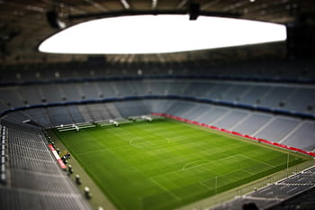 boisko do piłki nożnej, stadion, Zielona trawa, puste siedzenia, Arena sportowa, Stadion wewnętrzny, obiekt sportowy, boisko lekkoatletyczne, Podstawa konkurencji