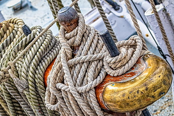dew, ship Traffic Jam, ropes, fastening, sailing Ship, attach, shipping, rope, cordage, knitting, maritime