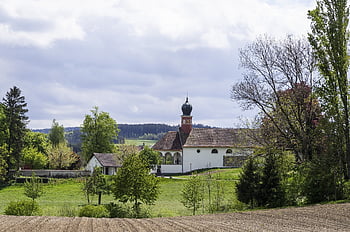 tři fontány, kostel, poutní kostel, náboženství, architektura, kaple, křesťan, budova, katolík, romantický, prohlížení památek