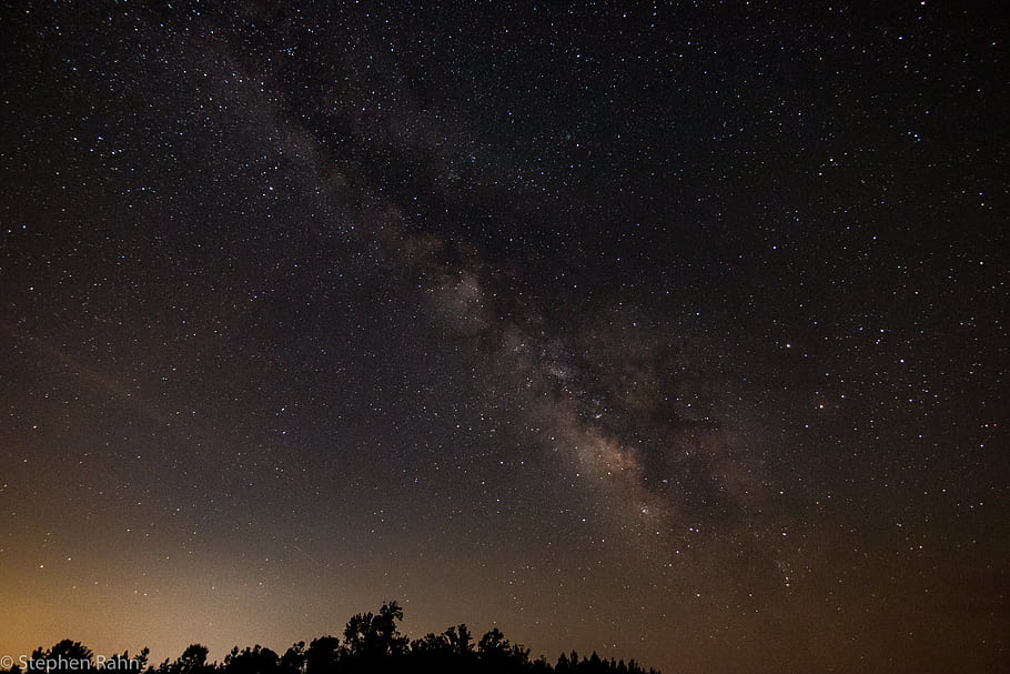 Milky Way, night sky, stars, astrophotography, Deerlick, Georgia, 2016, T5i, landscape, astronomy, celestial