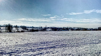 swietokrzyskie hory, svaté kříže hory, świętokrzyskie provincie, zimní, sníh, mráz, krajina, Studený, Příroda, stromy, mraky