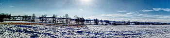swietokrzyskie hory, svaté kříže hory, świętokrzyskie provincie, zimní, sníh, mráz, krajina, Studený, Příroda, stromy, mraky