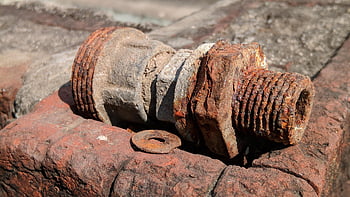 배관공, 녹 소켓, 하드웨어, 녹, 철 구조, 기계의, 기계공, 기안자, 카라 트, 철물 오래된 부분