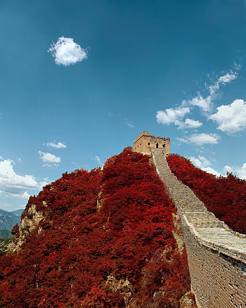 velká zeď, Velká čínská zeď, architektura, zdivo, kamenné práce, scenérie, nebe, Zajímavosti, Peking, miyun, simatai