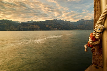 italy, lake Garda, sunset, veneto, dusk, nature, landscape