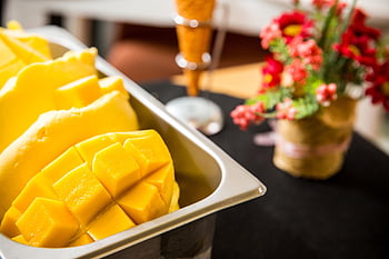 มะม่วง, ไอศครีม, ขนม, อาหาร, ผลไม้, ขนมขบเคี้ยว, ไอศกรีมมะม่วง, รส, หวาน, รสอร่อย, อร่อย