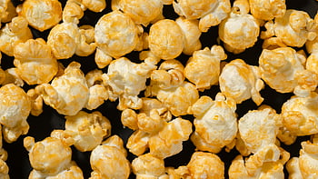 popcorn, detail, zlatý popcorn, chutný popcorn, fotografování potravin, chuť na svačinu, popcorn jádra, karamelový popcorn, Popcorn Snack, Popcorn detail-up, Popcorn Textura