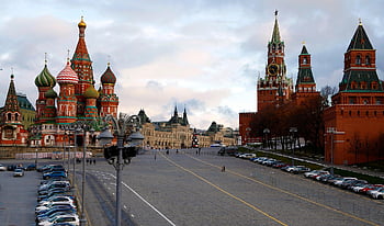 Moscú, Rusia, Catedral de San Basilio, arquitectura, ciudad, edificios, Kremlin