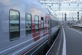 locomotiva, ferrovia, stazione ferroviaria, treno, composto, San Pietroburgo, Russia, linee ferroviarie, viaggio, stazione ferroviaria di mosca, partenza