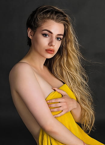 Kadın, genç, model, toplantı, güzellik, dalgınlık, yüz, saç, makyaj, gözleri, Bir kişi