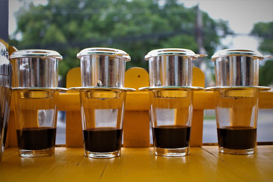 coffee, vietnamese, black, lifestyle, asia, vietnam, beverage, traditional, culture, brown Culture