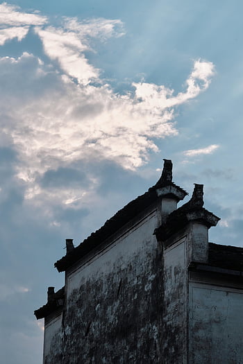 hongcun, huangshan, Anhui, architecture de huizhou, bâtiment ancien, Huizhou, anciens villages