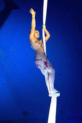 circus, acrobatic, person, high, balance, rope, acrobat, performance, show
