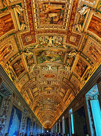 Sixtinská kaple, vatikánské muzeum, Renesanční umělecká díla, Freskoed strop, složitá umělecká díla, Řím, Vatikán, michelangelo, náboženské umění, Historické umění, stropní fresky
