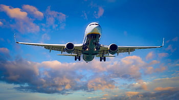 flying, plane, landing, approach, airport, jet, travel, technology, traffic, to Travel, tourism