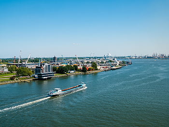 rotterdam, náklad, přístav, kontejner, průmysl, vývozní, Lodní doprava, logistiky, dodávka, obchod, logistický