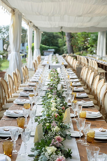 table, wedding, celebration, romantic, dinner, launch, marriage, dishes, luxury, country, chic