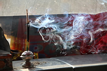 bastoncini di incenso, Fumo, incenso, meditazione, fragranza, cerimonia, buddismo
