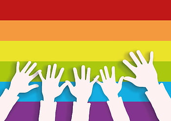 lesbica, contento, omosessuale, natura, orgoglio, arcobaleno, simbolo, bisessuale, multicolore, omosessualità, trans