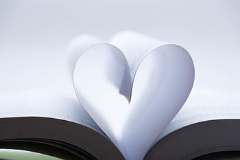 book, love, heart, editorial, concept, conceptual, literature, writings, books, romance, library