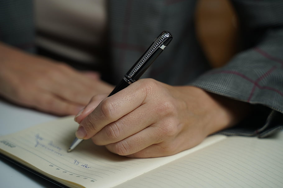 dłoń, pisanie, notatnik, długopis, list, pisarz, rekord, wiadomość, Dziennik, Płeć żeńska, Edukacja