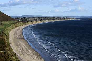 gower, wales, swansea, rhossili, sea, coast, beach, water, nature, welsh, bay