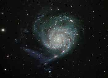 m101, galaxie větrník, Kosmické spirály, hvězd, Teleskopová fotografie, spirální galaxie, prostor, astronomie, nebeský, noční obloha, vesmír