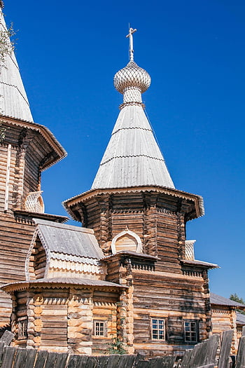 solovki, kostel, budova, architektura, fasáda, chrám, náboženství, karélie, solovecké ostrovy, Rusko, nebe