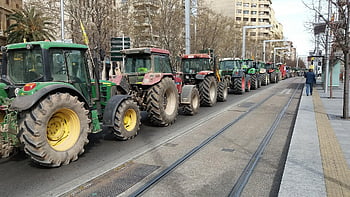 tractorada, manifestation, field, farmer, farming, harvest, people, farm, prices, subsistence, claim