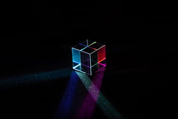 cube, block, light, prism, the Structure Of The, construction, 3d, the Colors