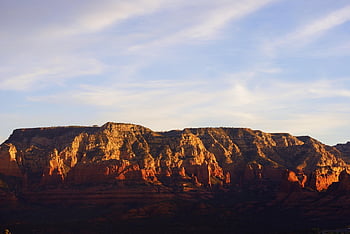 sedona, hora, krajina, hory, poušť, nebe, venkovní, cestovat, jihozápadní, geologický, skály