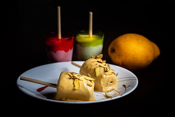 mango, kulfi, dessert, ice Cream, sweet, indian, organic, natural, india